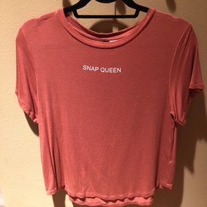 Graphic tee “snap queen”