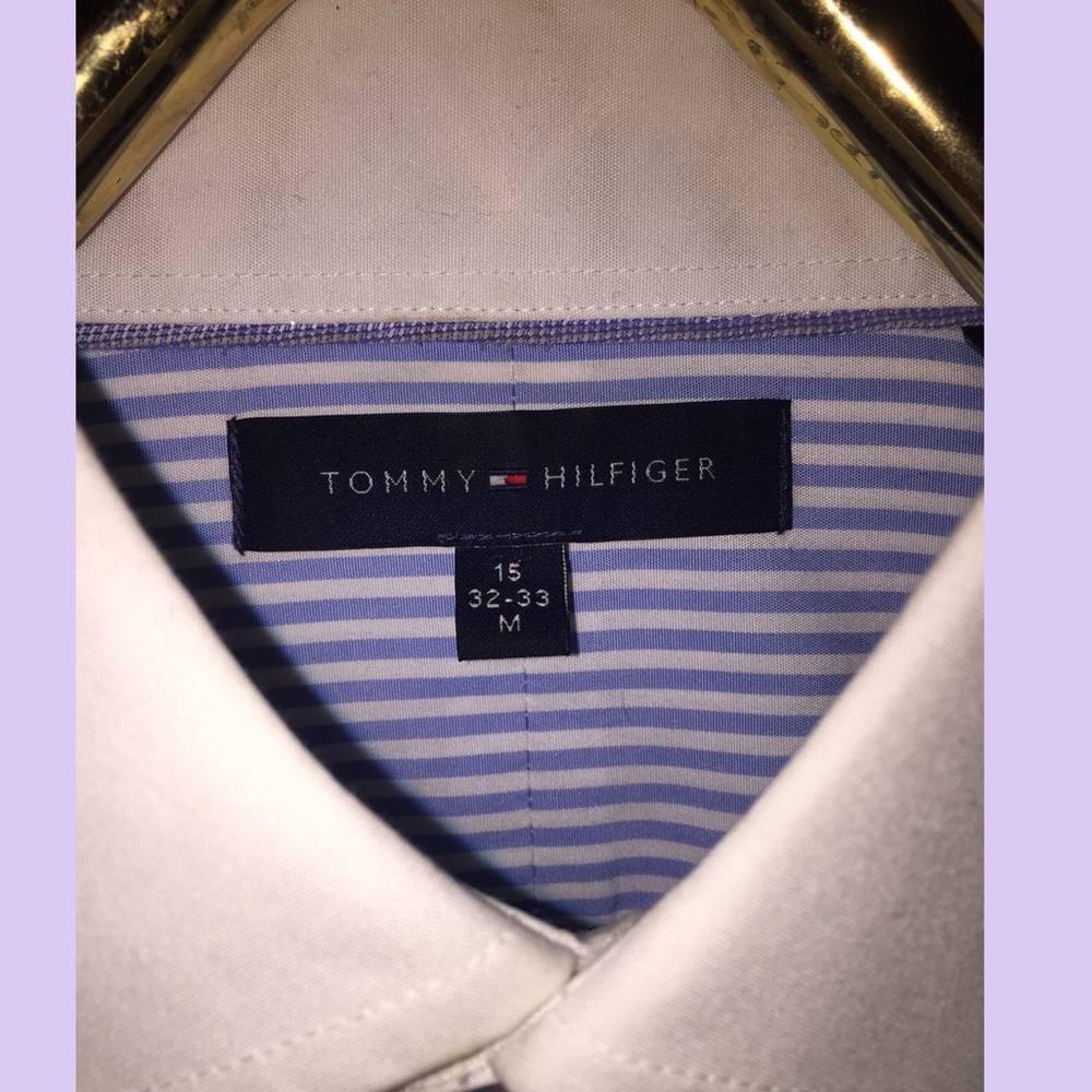 Tommy Hilfiger: White Collar Button Down