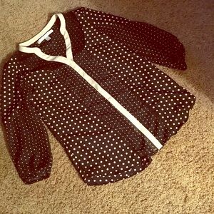 Lauren Conrad sheer shirt