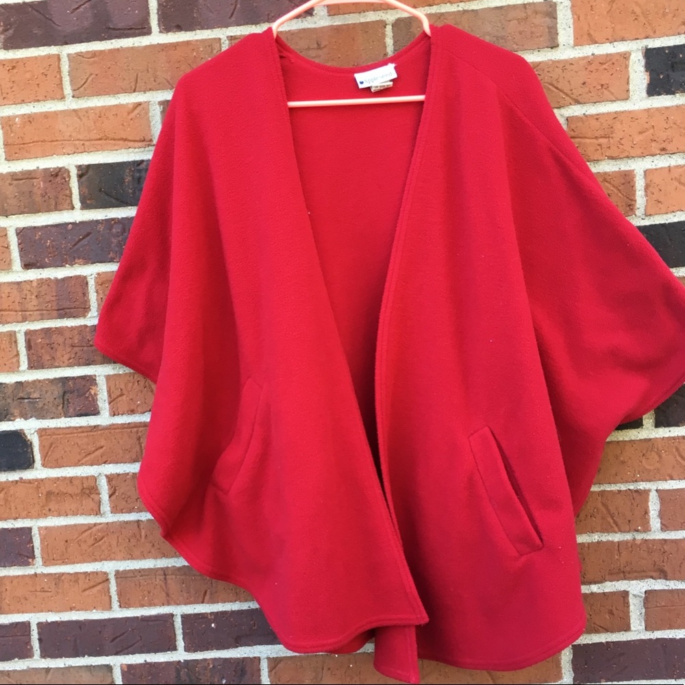 Appleseed red poncho