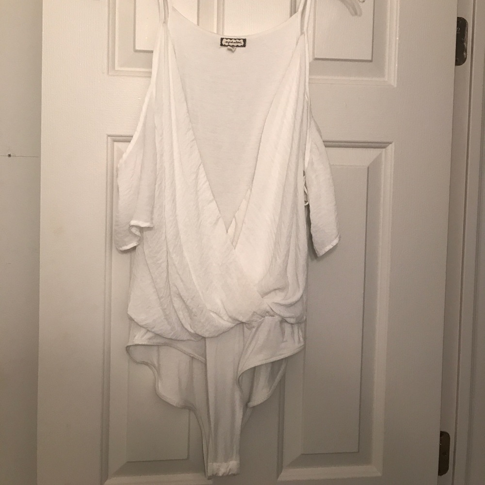 Onsie off the shoulder tank!