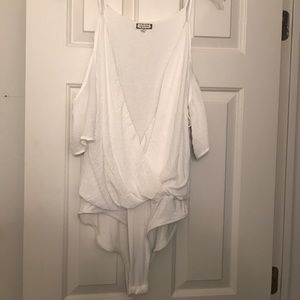 Onsie off the shoulder tank!