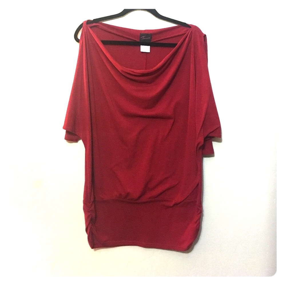 Torrid Red Blouse