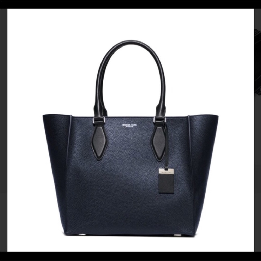 Michael Kors collection Gracie $1190 navy large