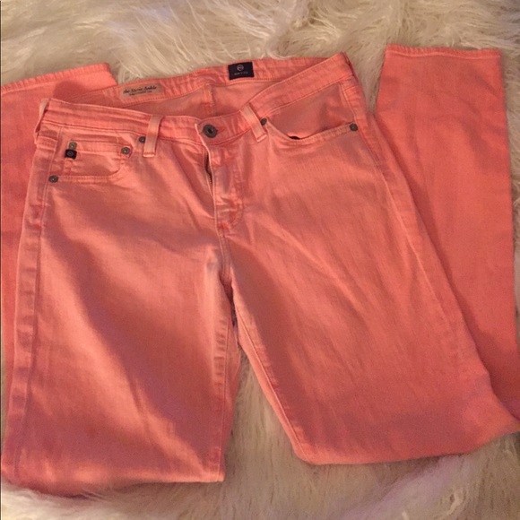 AG  Stevie Ankle Jean In Melon - Picture 3 of 5