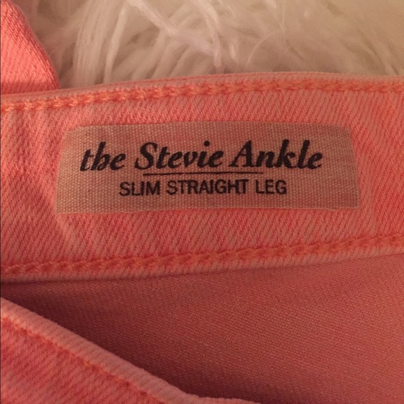 AG  Stevie Ankle Jean In Melon - Picture 5 of 5