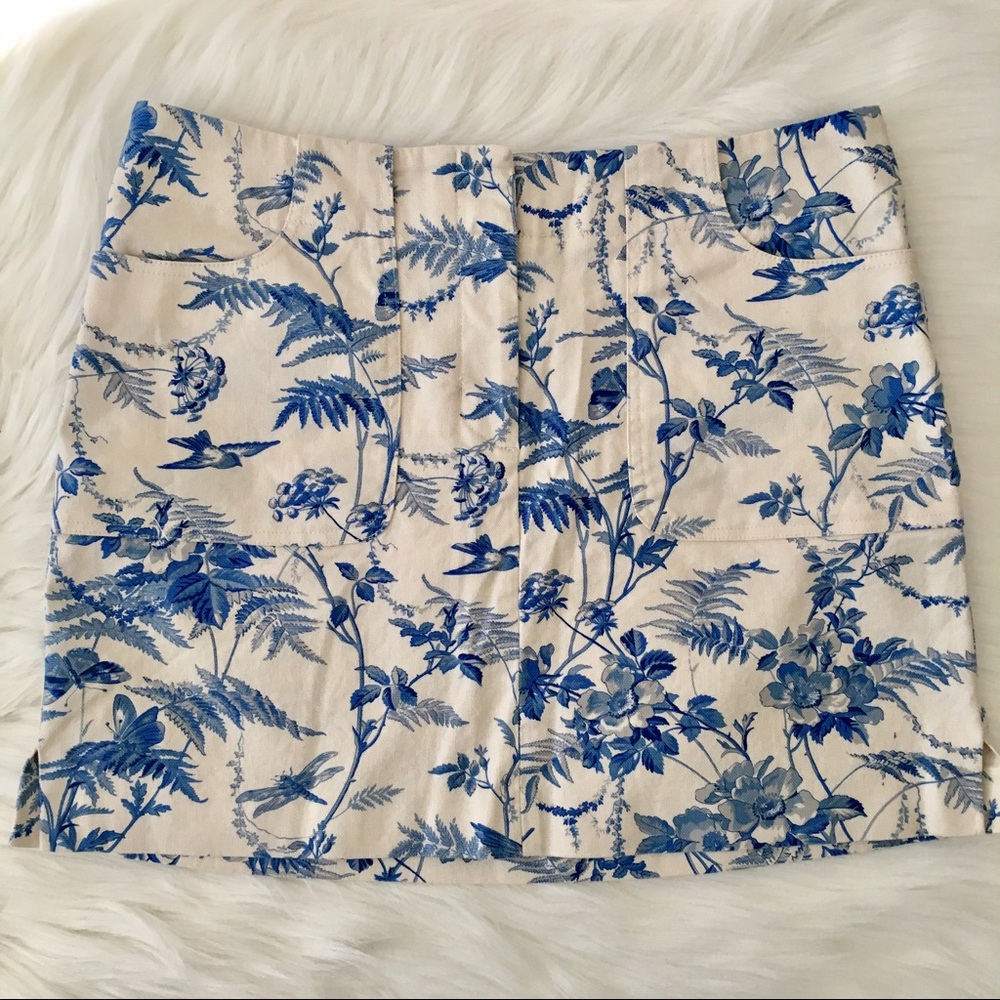 Express Vintage Print Mini Skirt - Picture 6 of 6