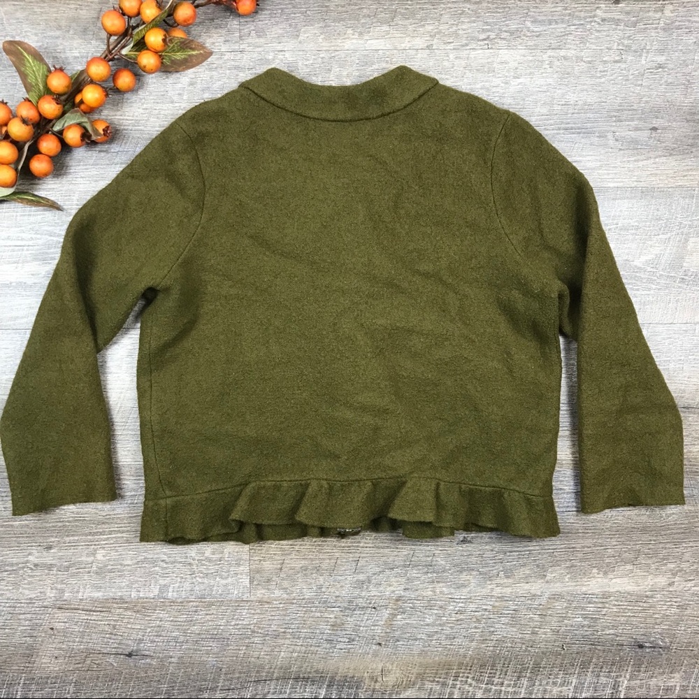 Ann Taylor LOFT Wool Zip-up Sweater - Picture 4 of 7