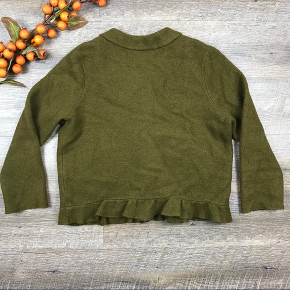 Ann Taylor LOFT Wool Zip-up Sweater - Picture 4 of 7