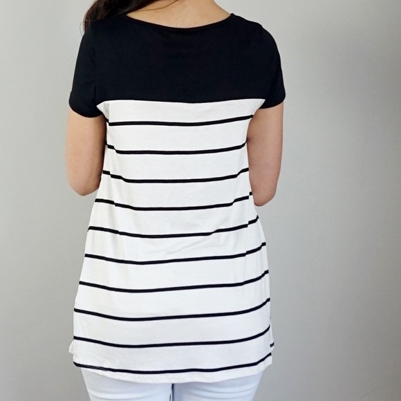 Color Block Crochet Top - Picture 2 of 4