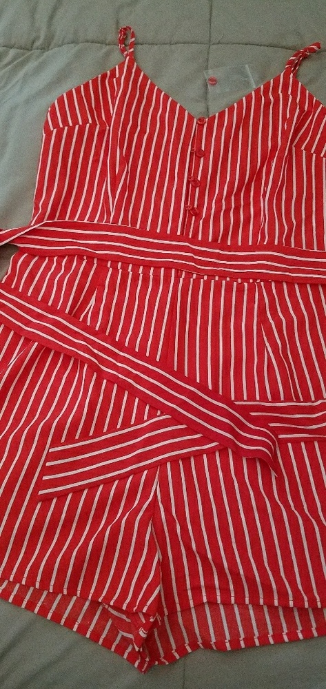 Striped Romper