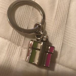 Coach bag charm/keychain