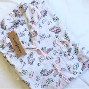 NEW Dearfoams PJ Set M NEW Dearfoams PJ Set M