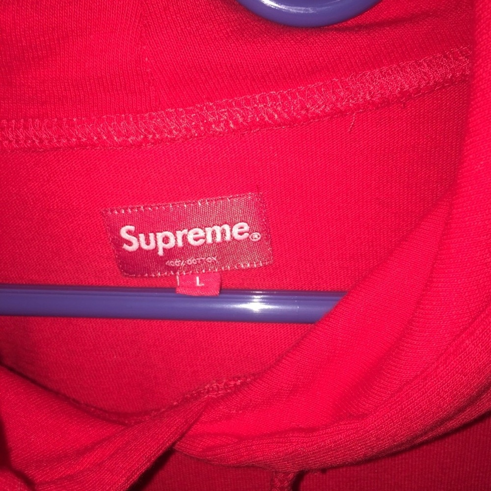 Supreme athletic hoodie