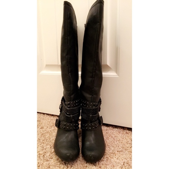 Cocktail Queen Riding Boot - Picture 2 of 6