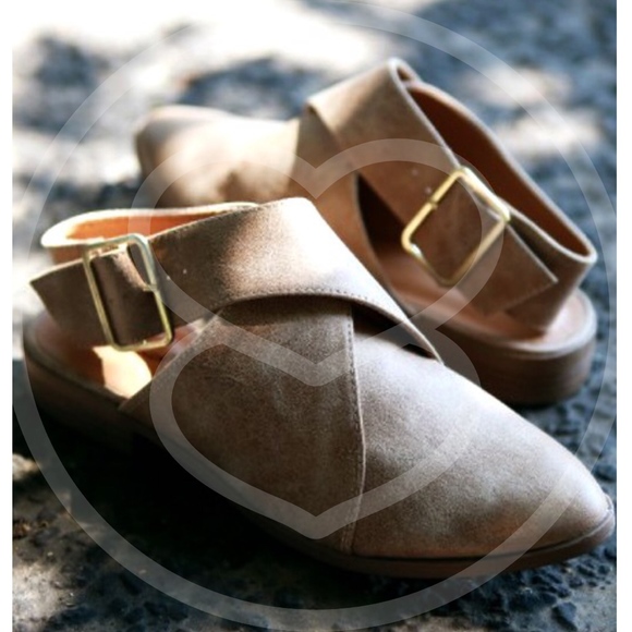 AVA Slip-on Flats - TAUPE - Picture 2 of 5