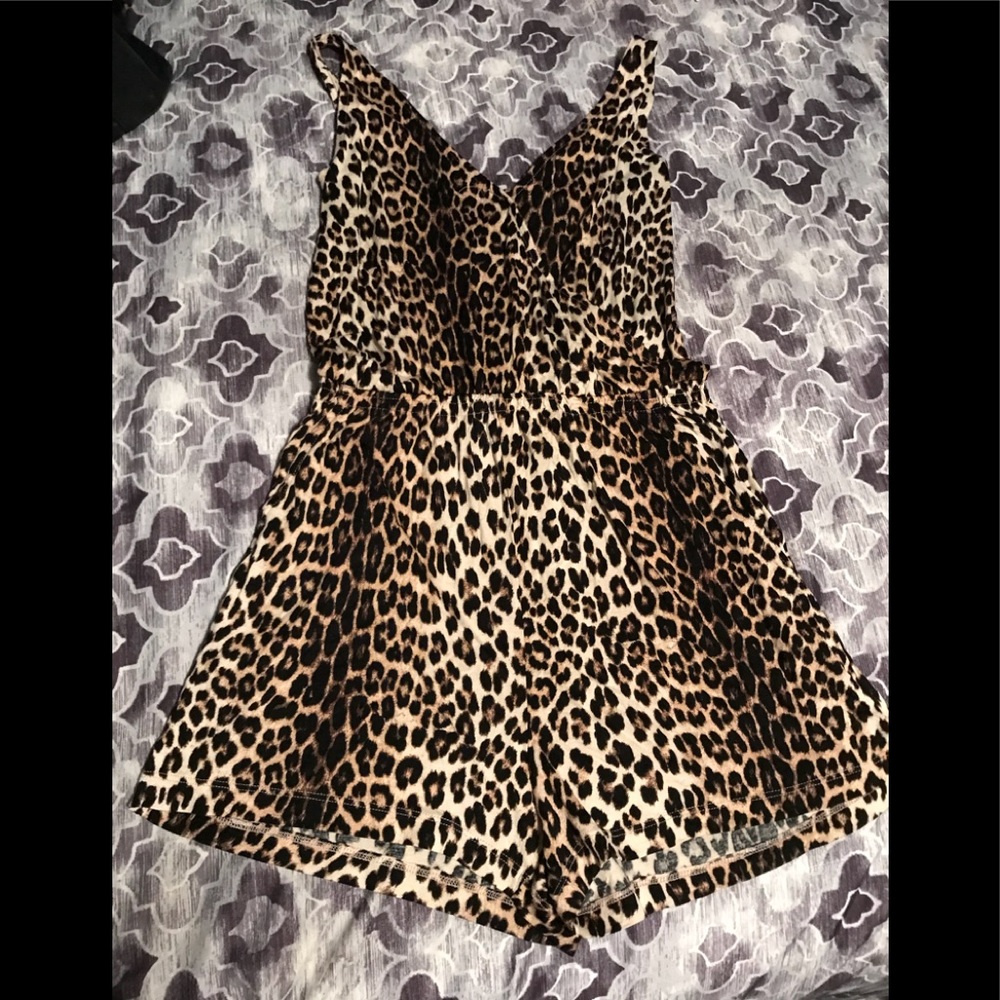 Romper leopard print HM
