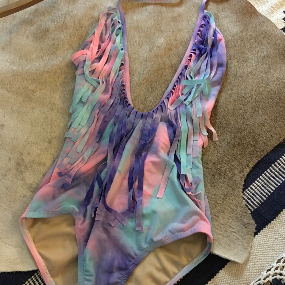 Brand new tie dye monokini