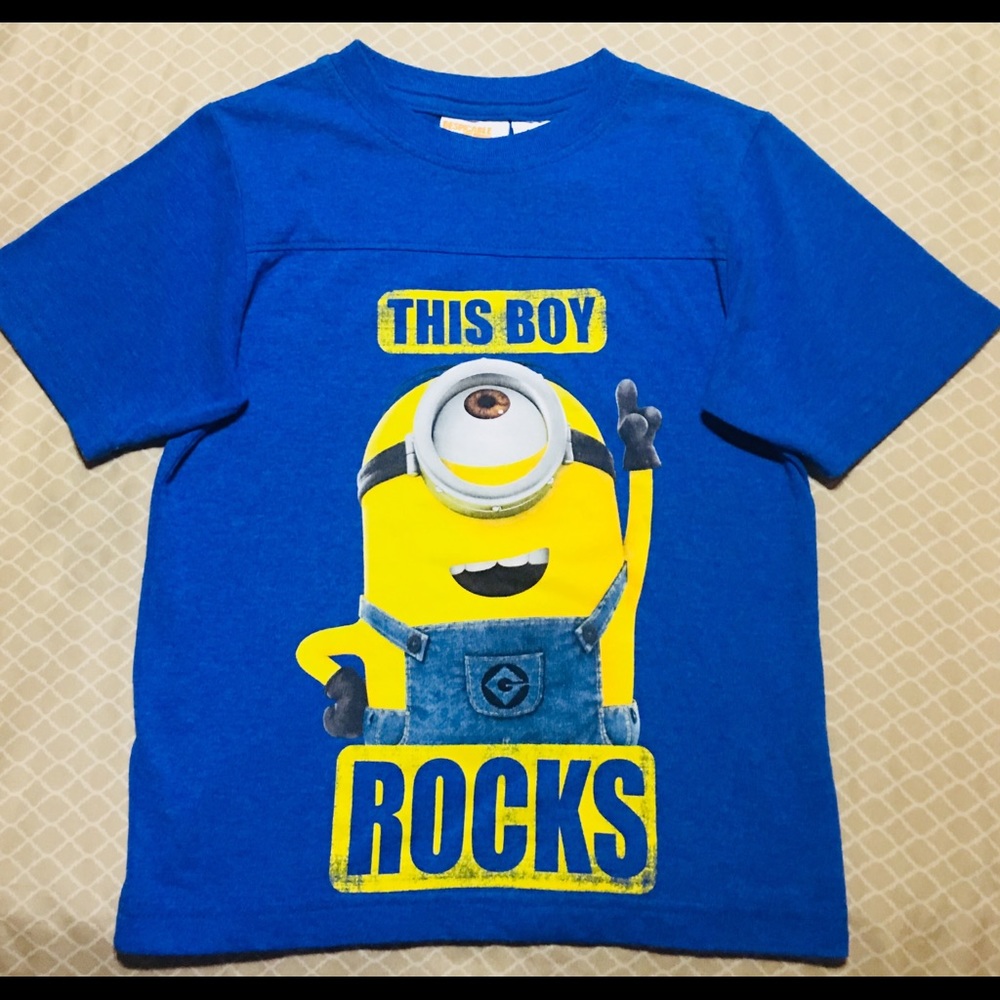 Despicable me minion short sleeve shirt