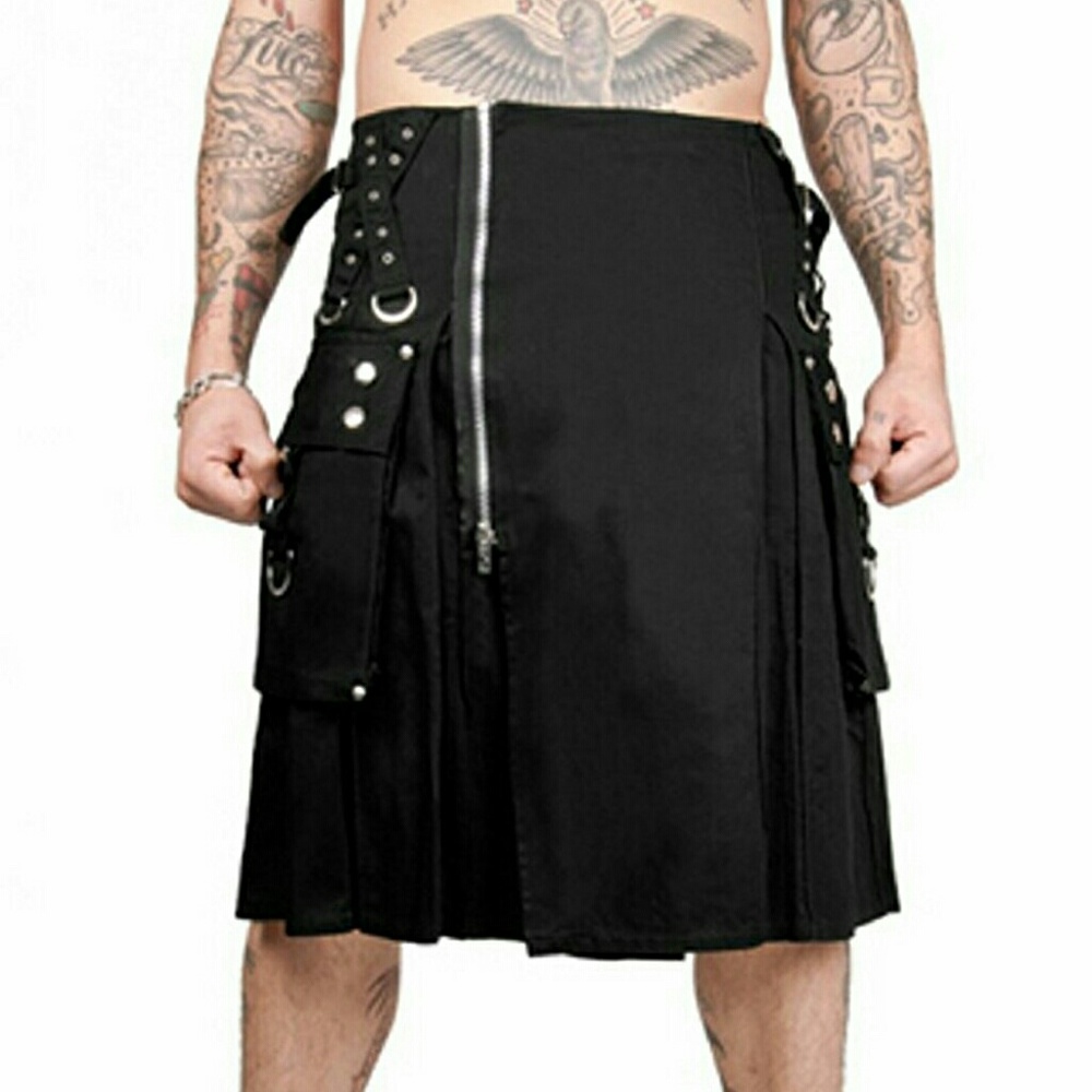 Black Tripp Bondage Kilt