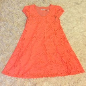 Vibrant & Fun tangerine dress.