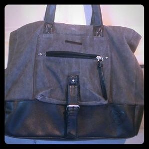 Metal mulisha canvas purse