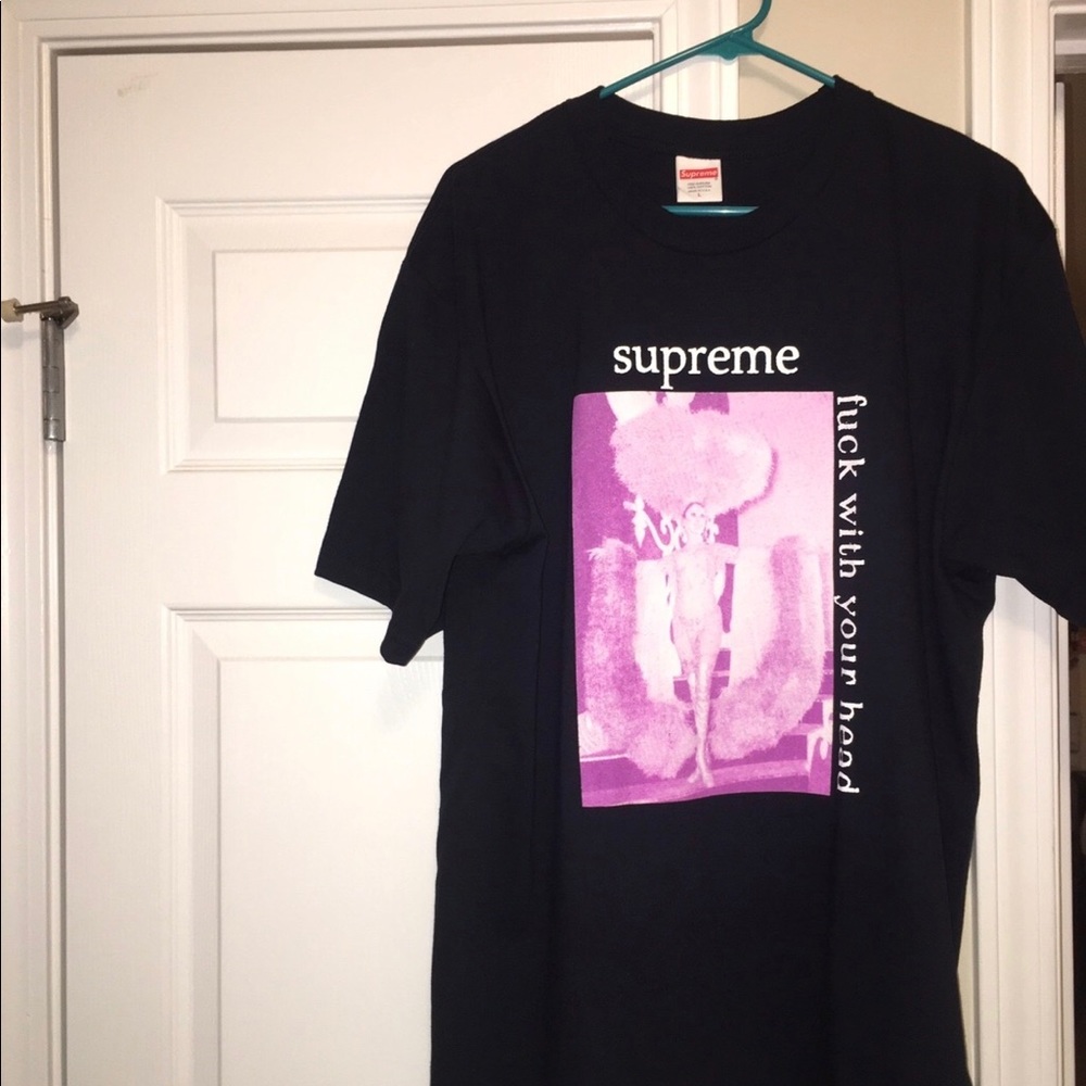 Supreme fuck with your head tee