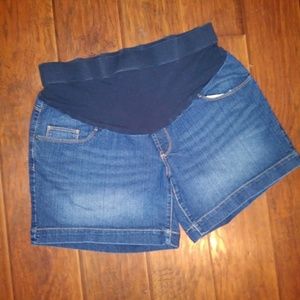 Motherhood Maternity Jean Shorts