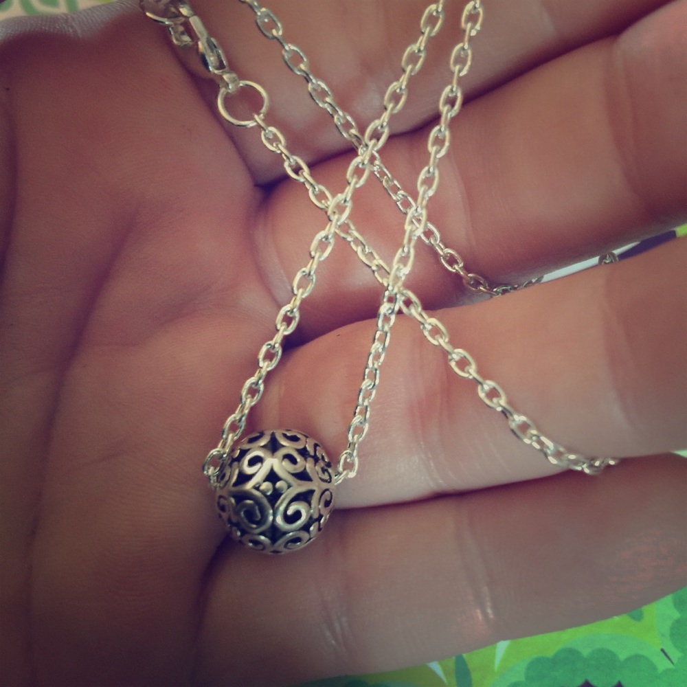 Bali bead necklace