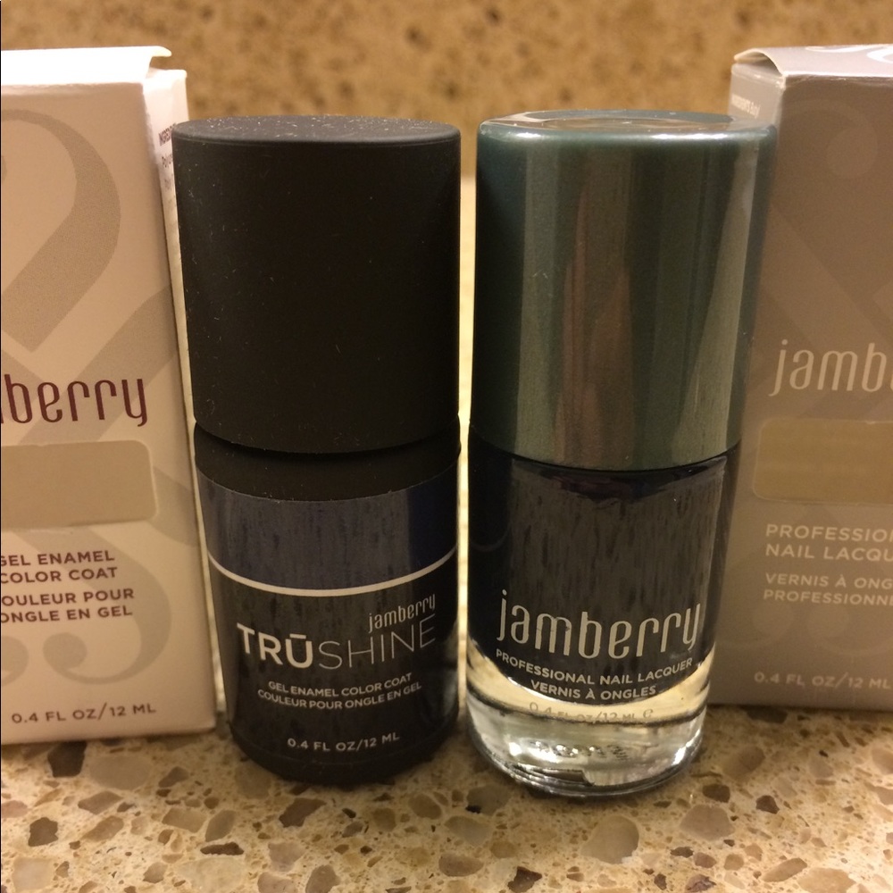 Jamberry Matching Lacquer & Gel Enamel Set - Navy
