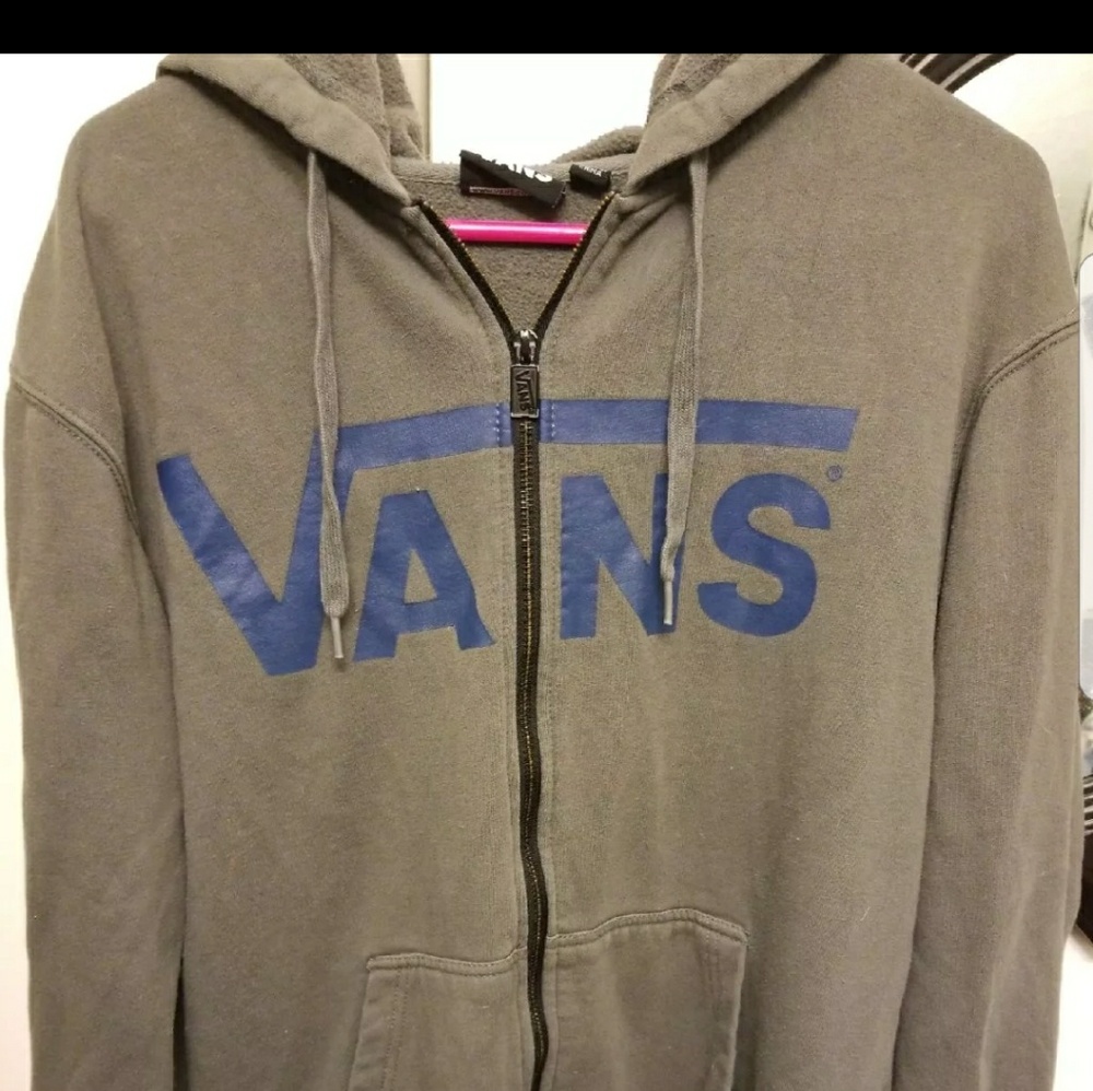 Vans zip-up hoodie