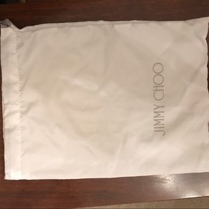 Authentic Jimmy Choo dust bag Authentic Jimmy Choo dust bag