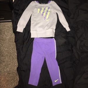 24 Month Nike girls toddler outfit
