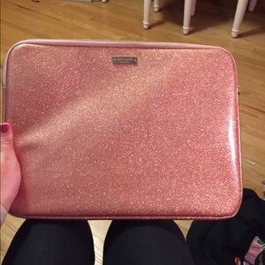Kate Spade glitter laptop sleeve