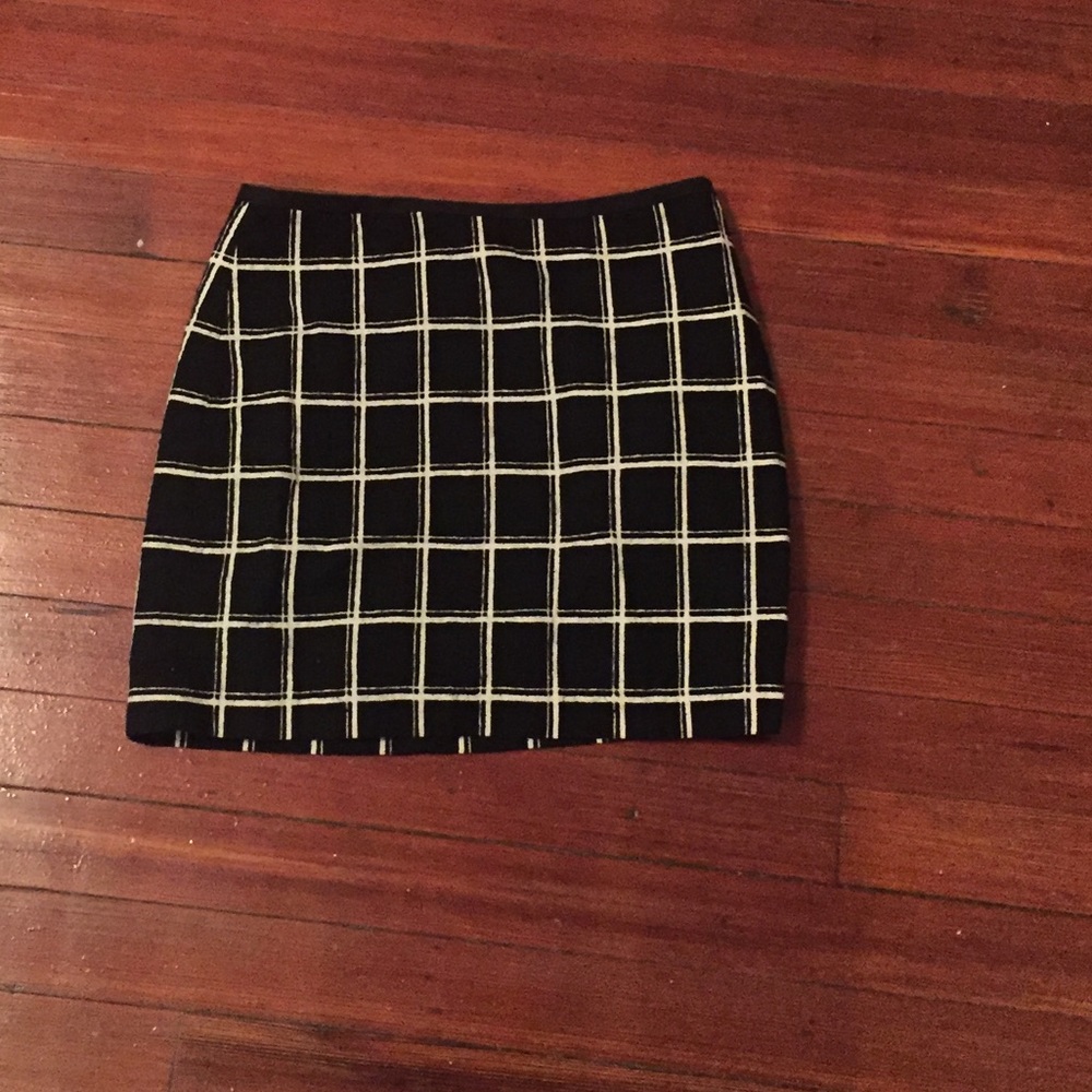 OFFERS WELCOME Plaid Madewell Miniskirt