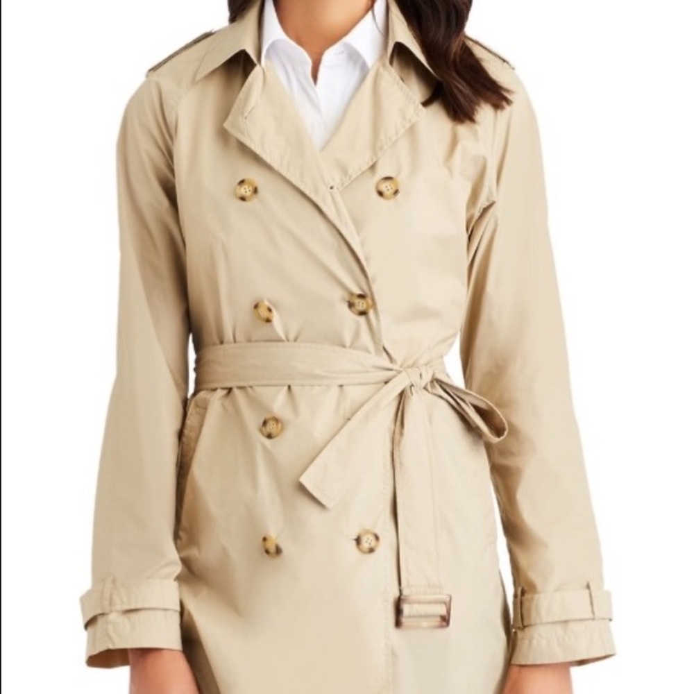 J. McLaughlin Travel Trench Coat