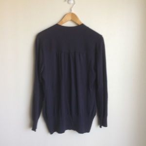 Banana Republic Sweaters - Banana Republic Purple Sweater Deep V tie. Size L Banana Republic Sweaters - Banana Republic Purple Sweater Deep V tie. Size L