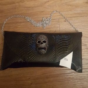 Skull Clutch Purse