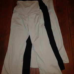 3 pairs of Motherhood Maternity Pants