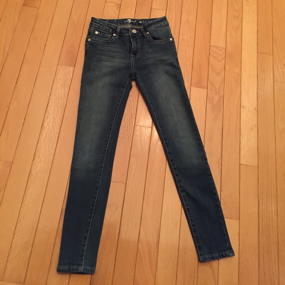 7 For All Mankind Skinny Jeans (girls).