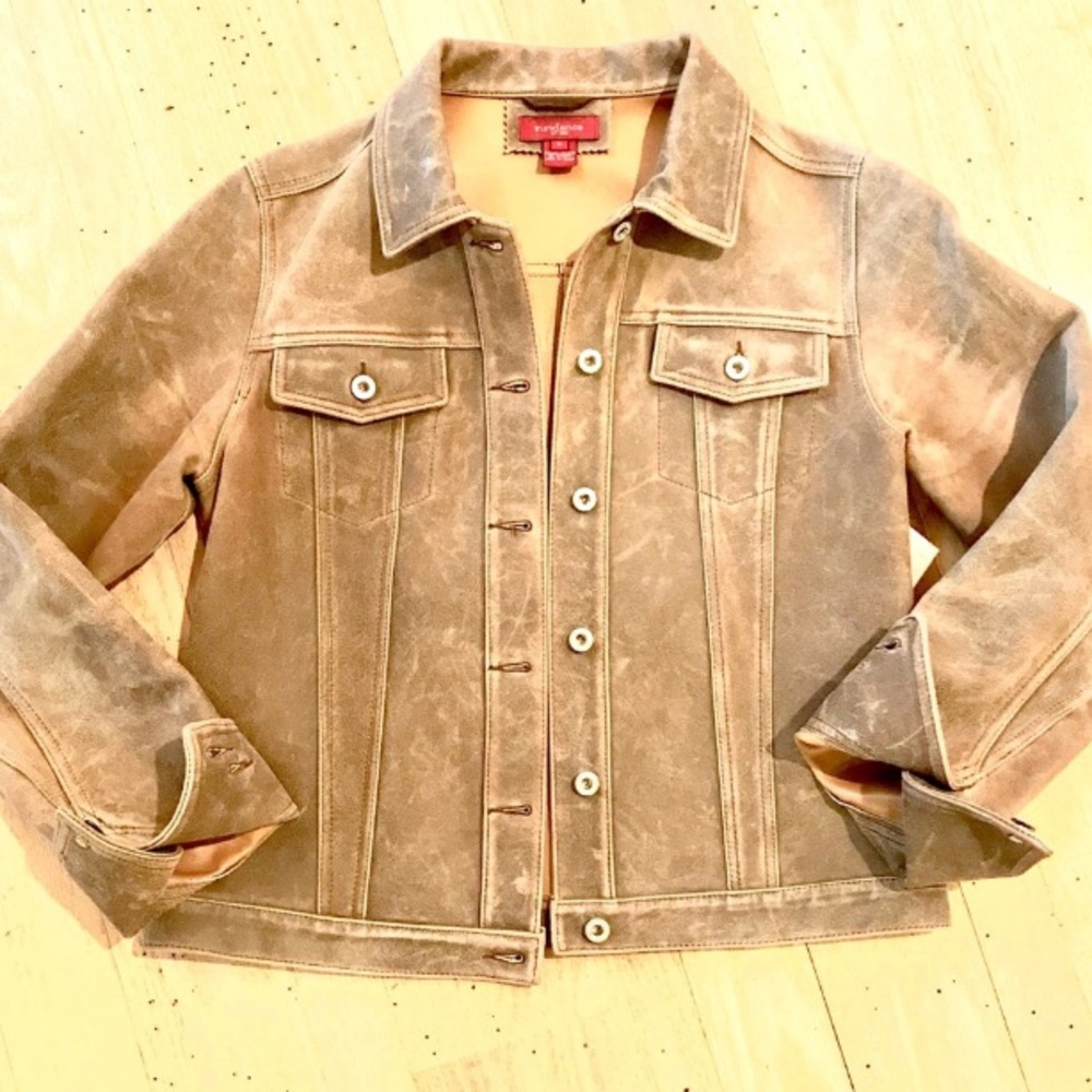 OMG. THIS leather jacket! SUNDANCE CATALOGUE