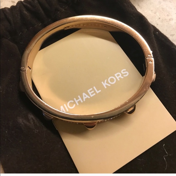 Micheal Kors Rose Gold Pave Bracelet! - Picture 2 of 4