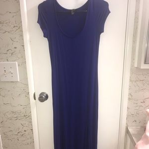 Royal blue dress