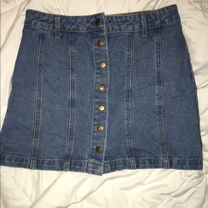 Jean skirt