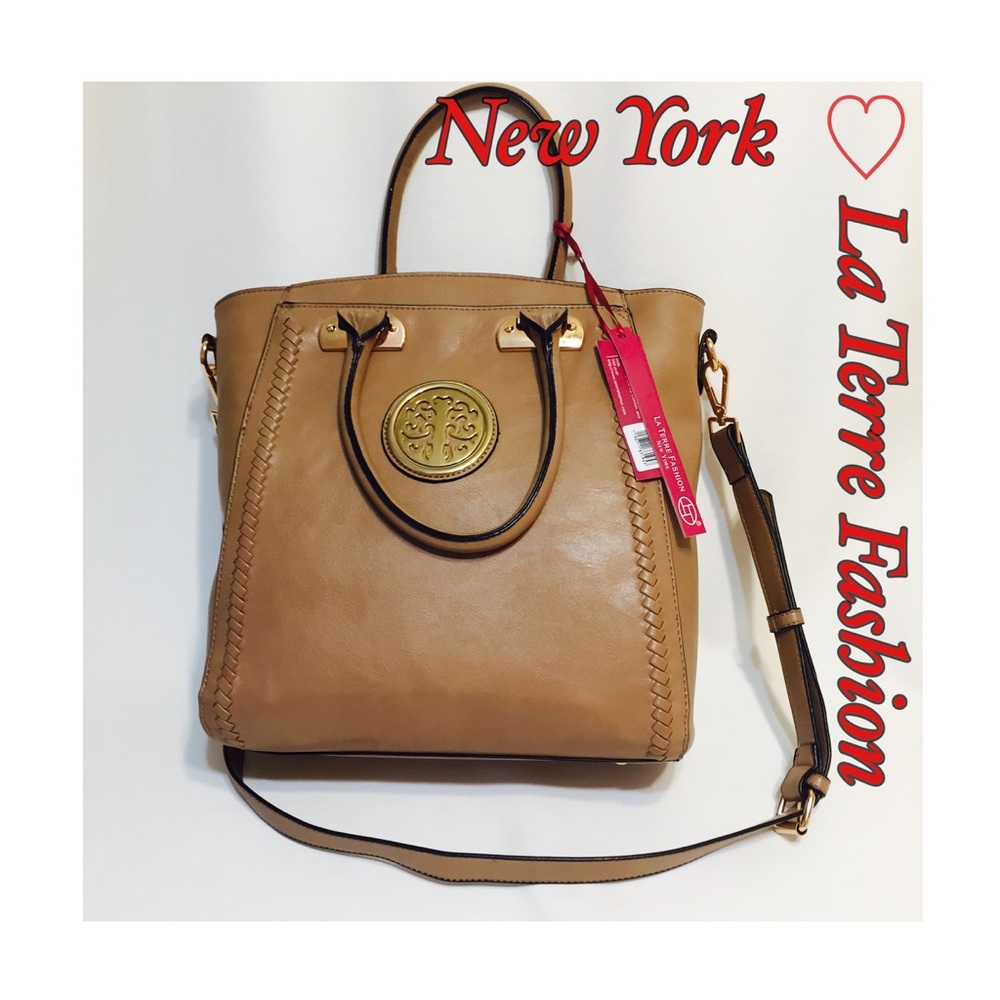 SALE ‼️75% off purchase $ NWT VEGAN LA TERRE TOTE