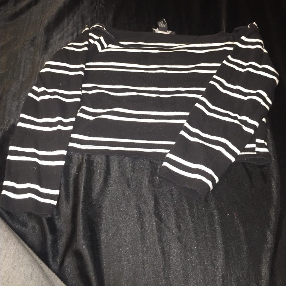 Off the shoulder crop top