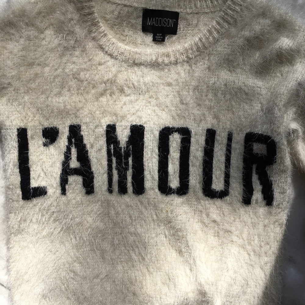 Fuzzy Maddison Sweater