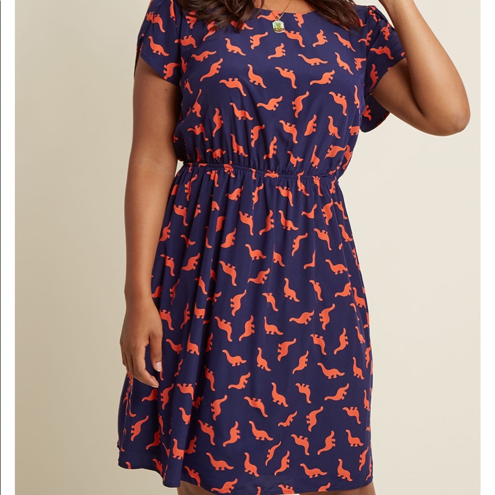 Modcloth Dinosaur Dress