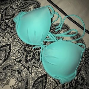 Victoria Secret Turquoise Bikini Top