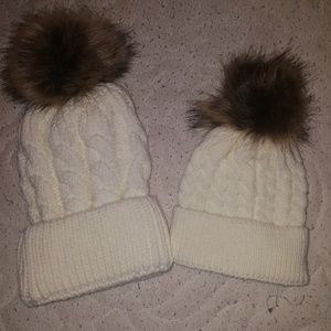 NWOT Tags matching beanies